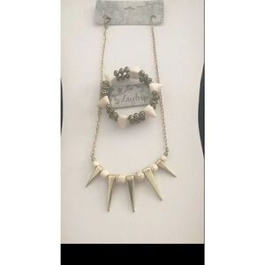 Daytrip Beads & Spikes Necklace/Bracelet